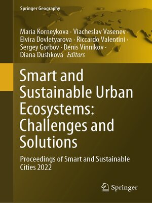 cover image of Smart and Sustainable Urban Ecosystems